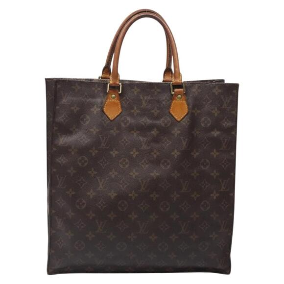 LOUIS VUITTON Monogram Sac Plat Hand Bag M51140 - Picture 3 of 12